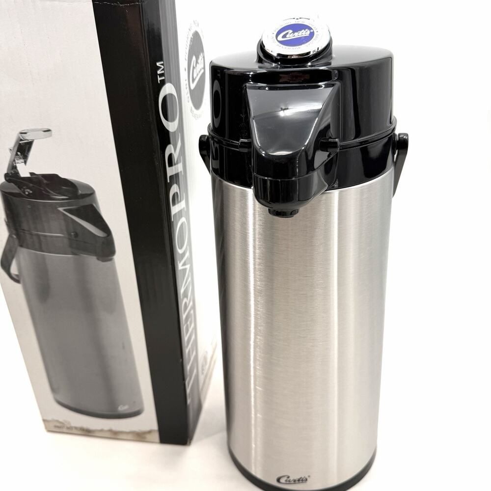CURTIS TLXA-22 THERMOPRO Thermal Air Pot Coffee Dispenser with Lever - Picture 2 of 9
